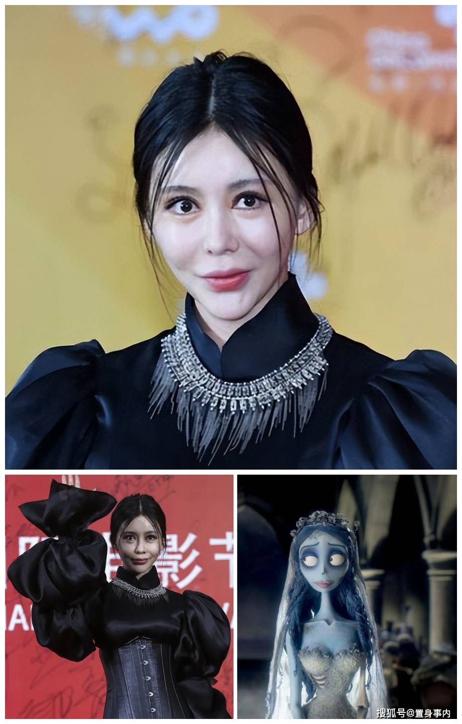 原创森白牙高山鼻刀削脸演艺圈的明星真是把脸玩透了