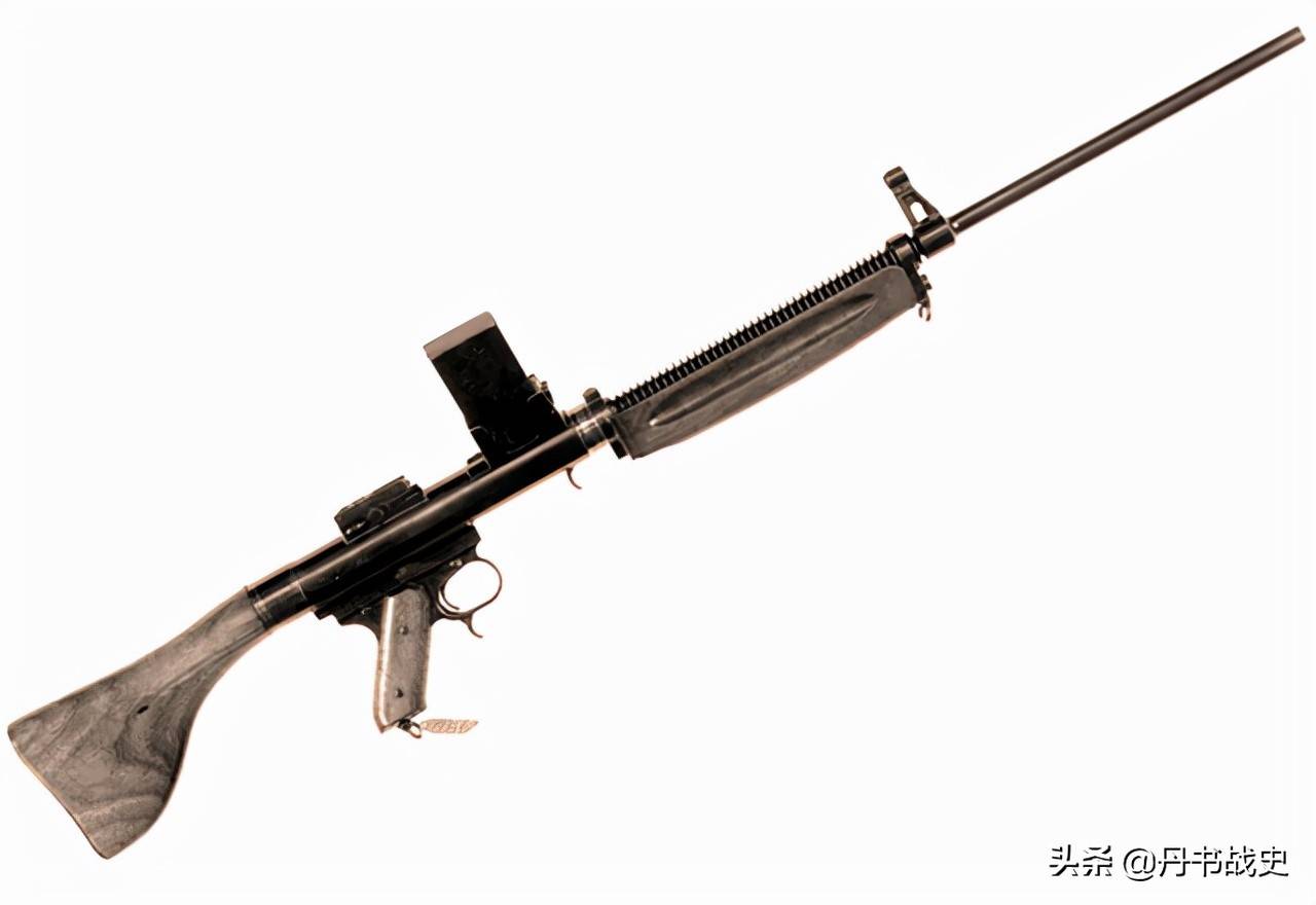 一战美国伯顿m1917自动步枪,不走寻常路的设计_弹匣_枪管_温切斯特