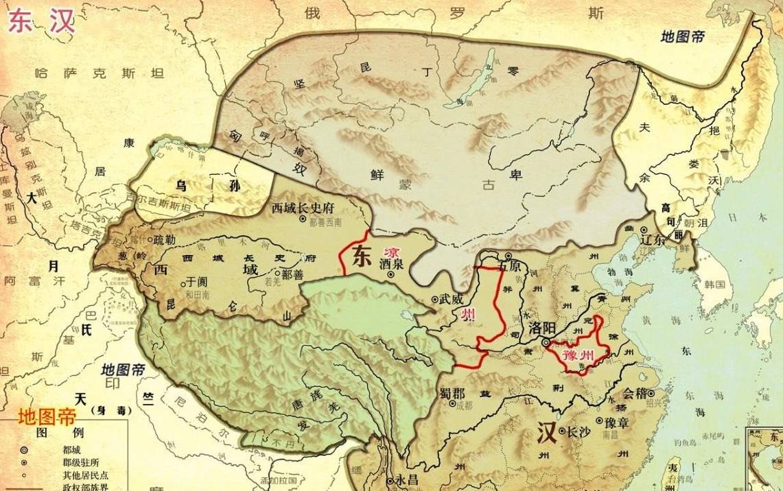 東漢十三州都有哪些,其中司隸校尉部有何特殊之處?_刺史_包括_山東省