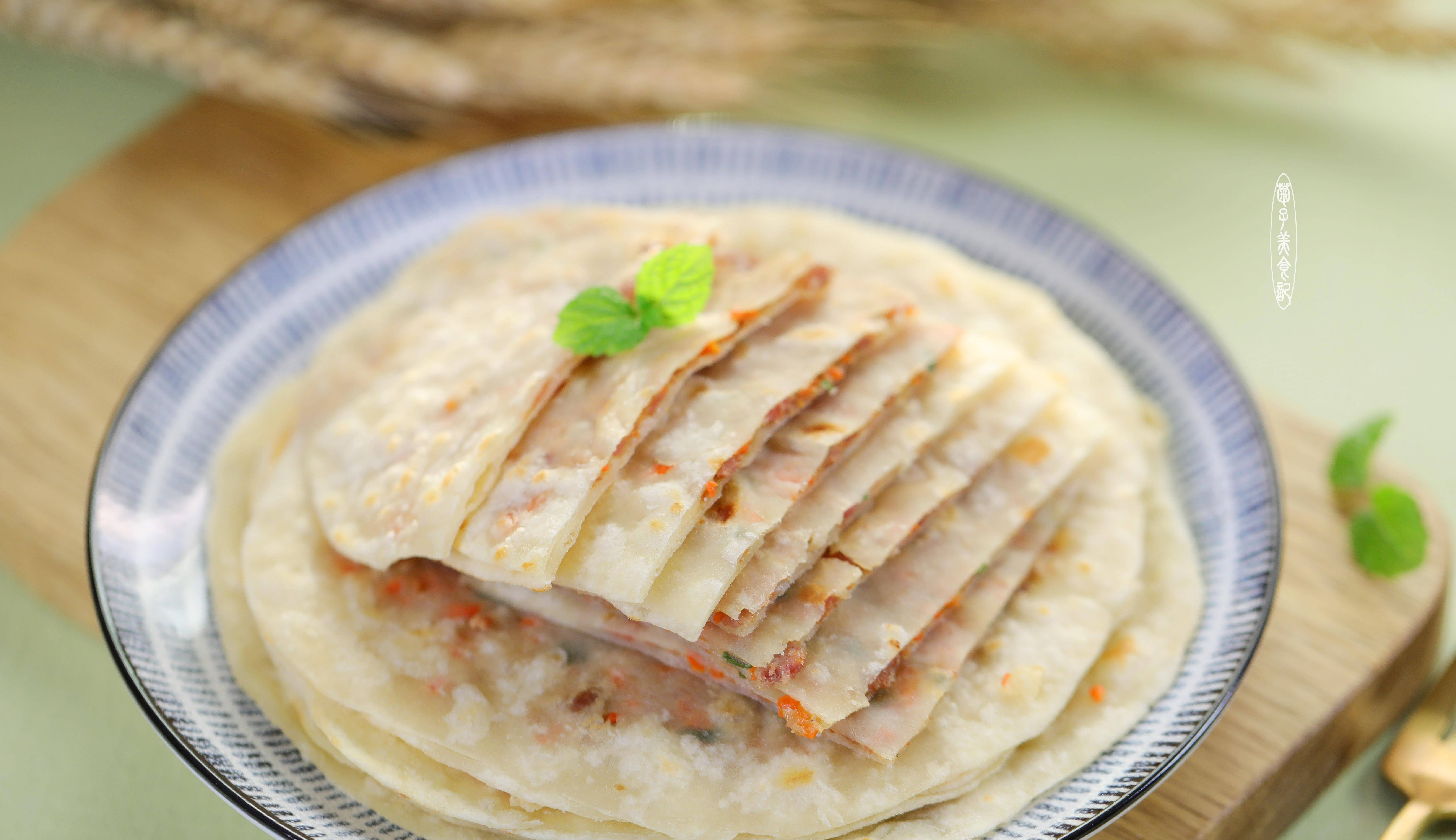 原创牛肉薄饼的烹饪技巧面粉不用发酵又软又薄比披萨更好吃