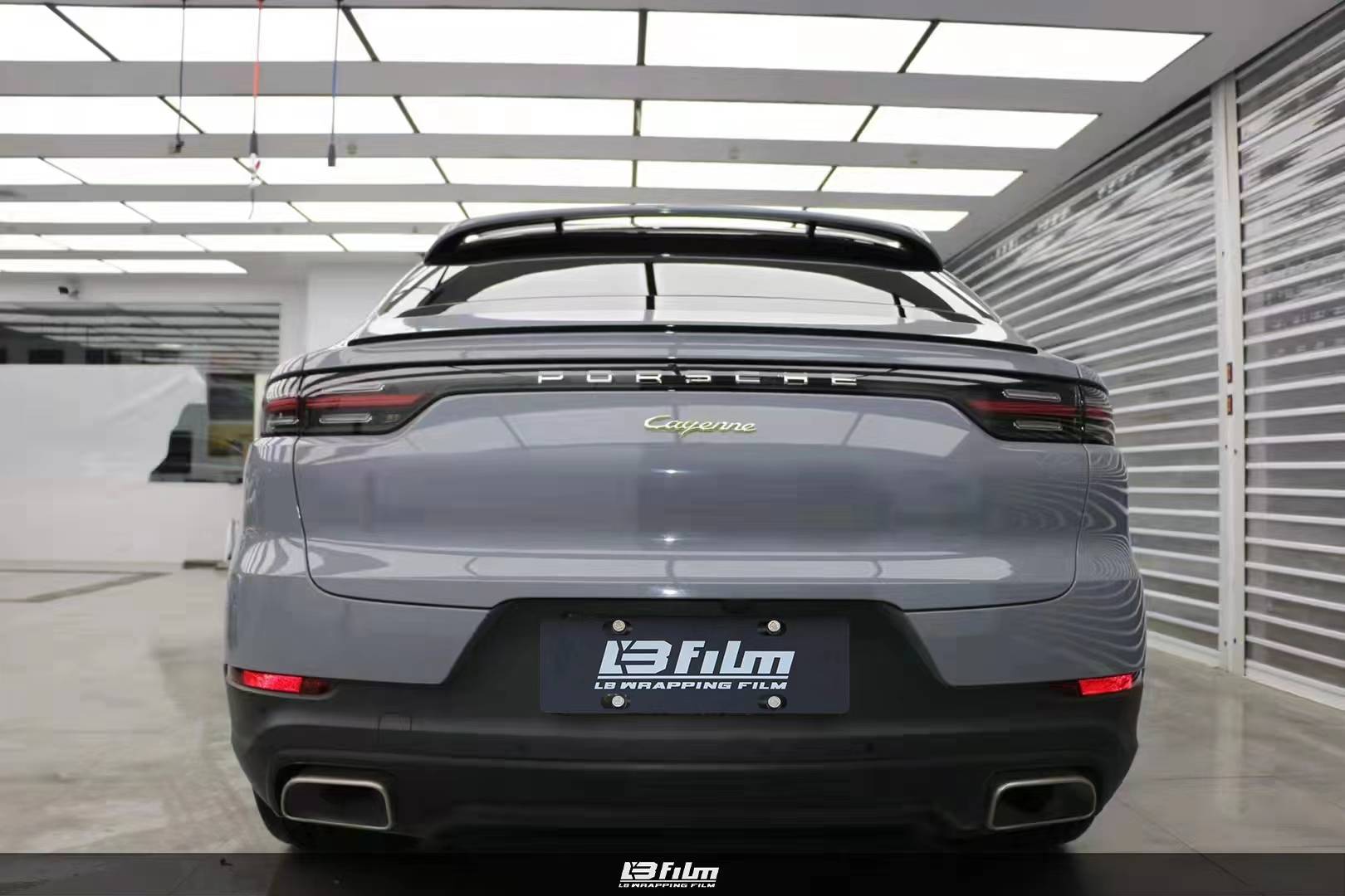 保时捷couper-lbfilm超亮雾霾灰改色膜,超亮的高级灰_搜狐汽车_搜狐网