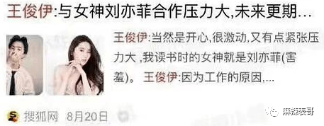 奇葩!新闻通稿发了一大堆,这个明星竟然是杜撰出来的?_王俊伊_网友_作品