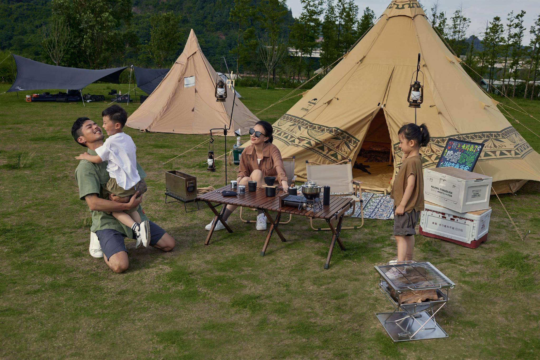 露营生活你想要的乌托邦