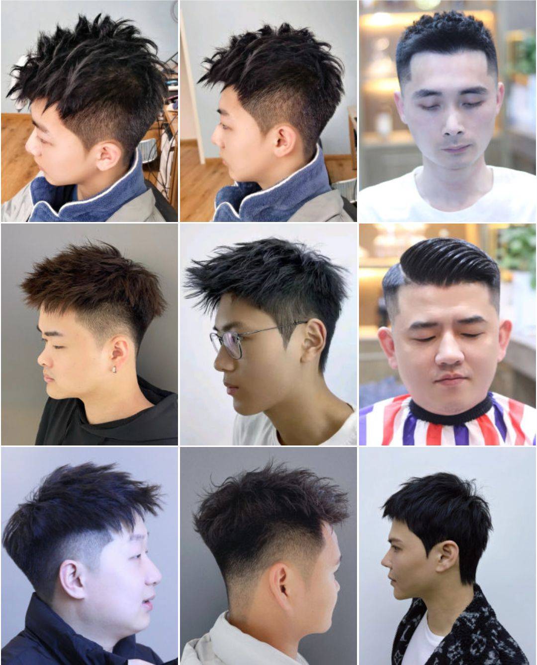 夏天一定要试试这样的发型男士两侧铲短越剪越帅气