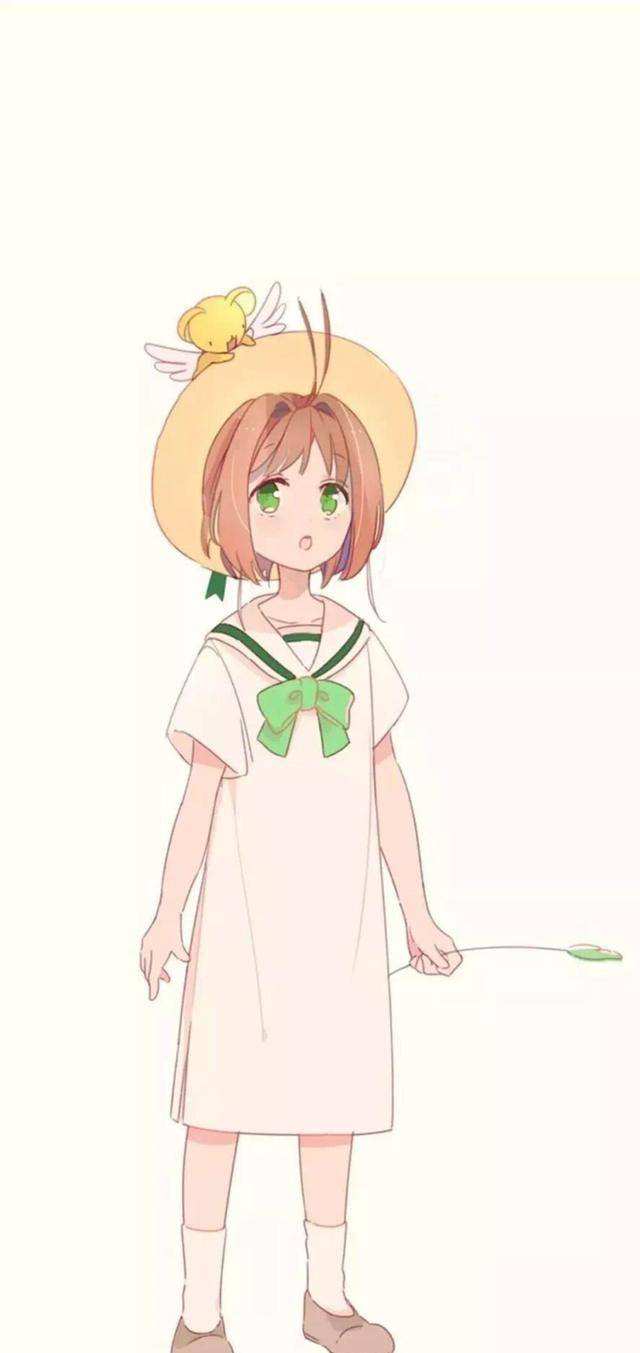 《魔卡少女樱》小樱9种装扮,校服装果然最好看,小狼拿起照相机_库洛