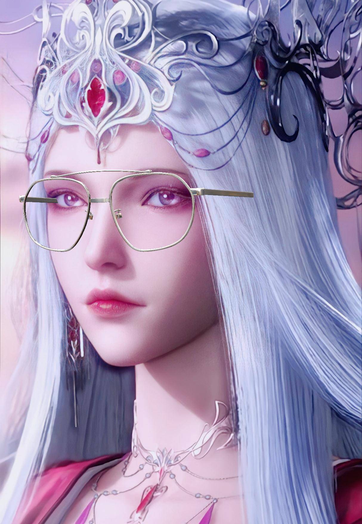 波塞西建模确实拉跨,但佩戴眼镜却美出新高度,不比现款好看?