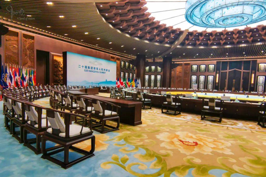 炎炎夏日,这个高大上的g20峰会体验馆也是相当冷清,门可罗雀_杭州