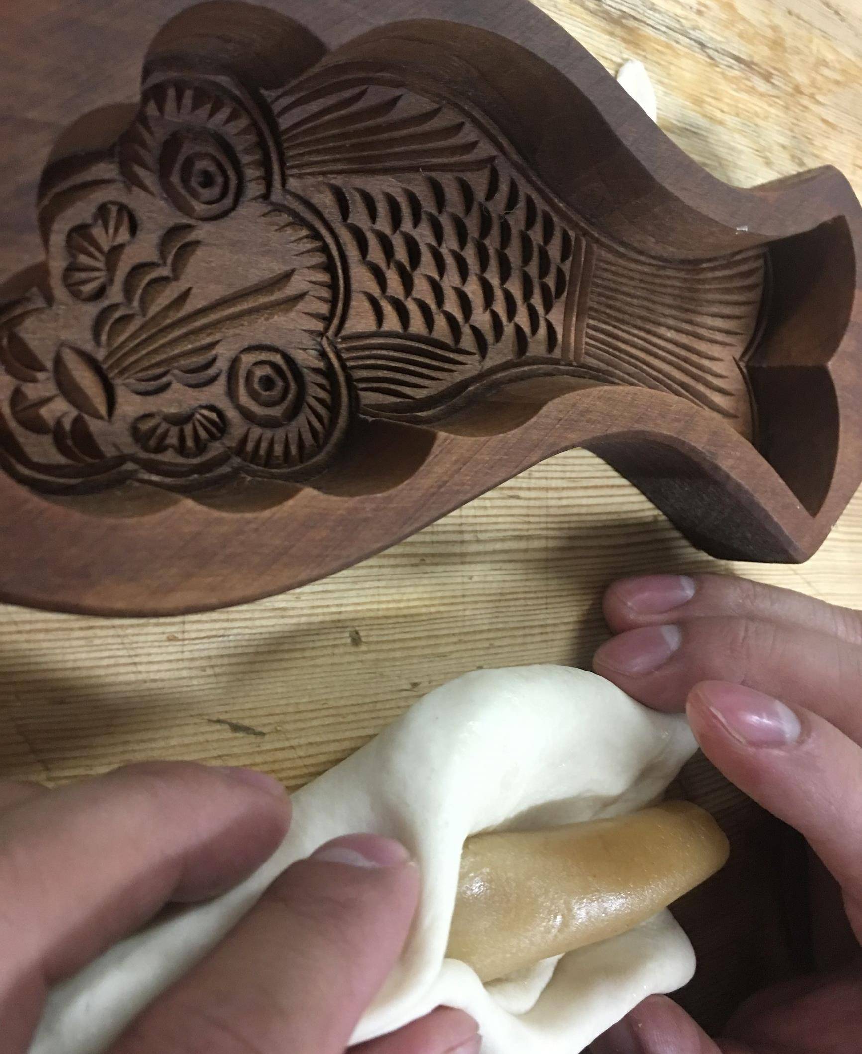 面团_白糖_长条