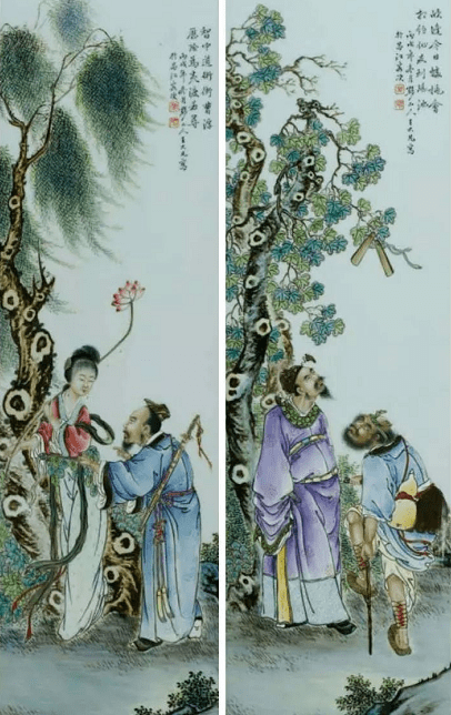 王大凡人物瓷板画值多少钱一平尺