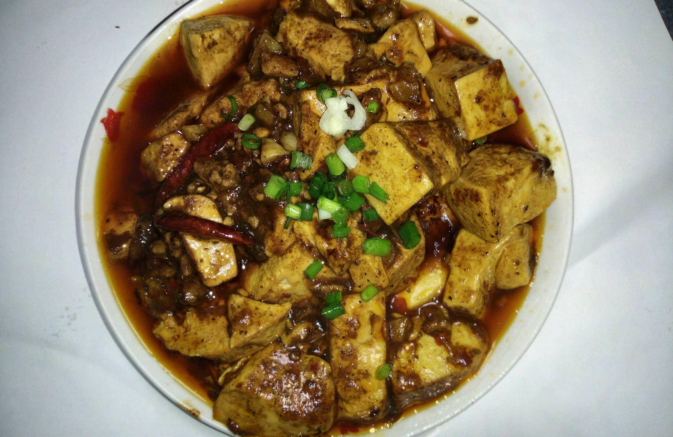 原创看图做四川美食麻婆豆腐川味肉末豆腐豆腐营养丰富超级下饭