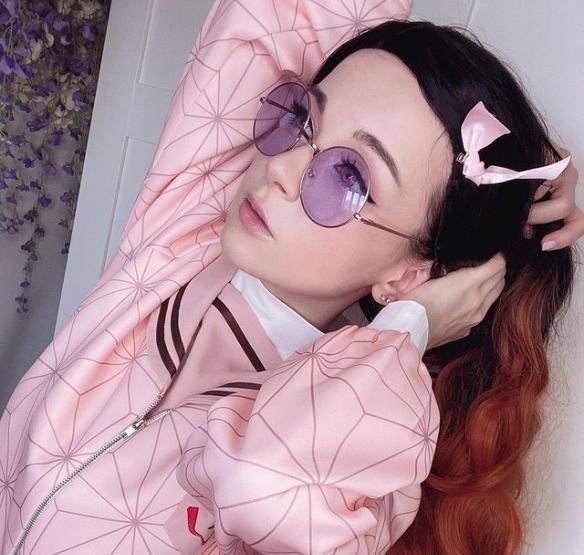 美少女cosplay动漫角色,雷姆,祢豆子信手拈来,爱蜜莉雅绝美_化妆_姐姐