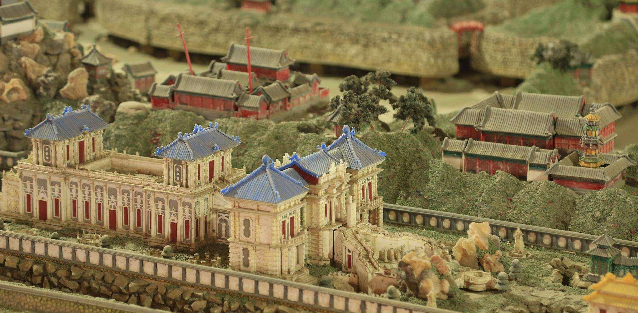 英国公布圆明园被毁前的照片,美如仙境,引起世界关注_列强_西方_清朝