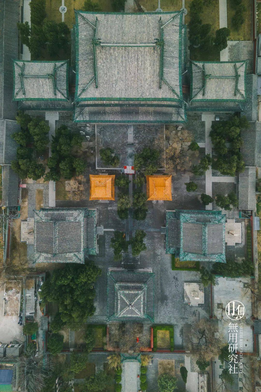 正定隆兴寺摩尼殿古画中走出的建筑