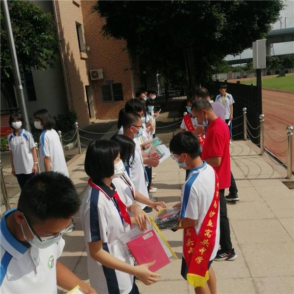 广州南沙东涌镇鱼窝头中学开展 禁毒反邪硬笔书法活动_比赛_宣传_毒品
