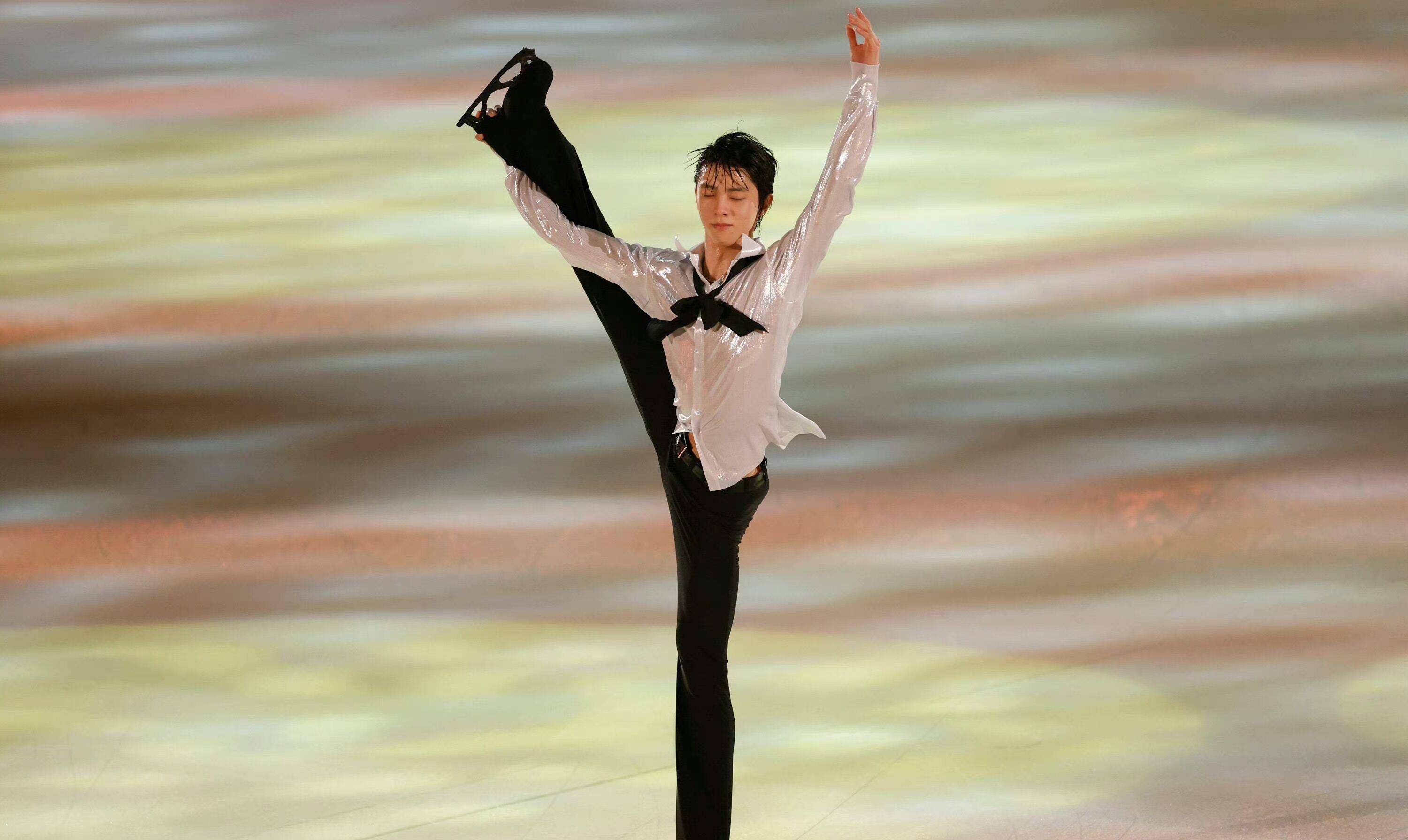 他将成为职业运动员,而不是职业滑冰运动员.