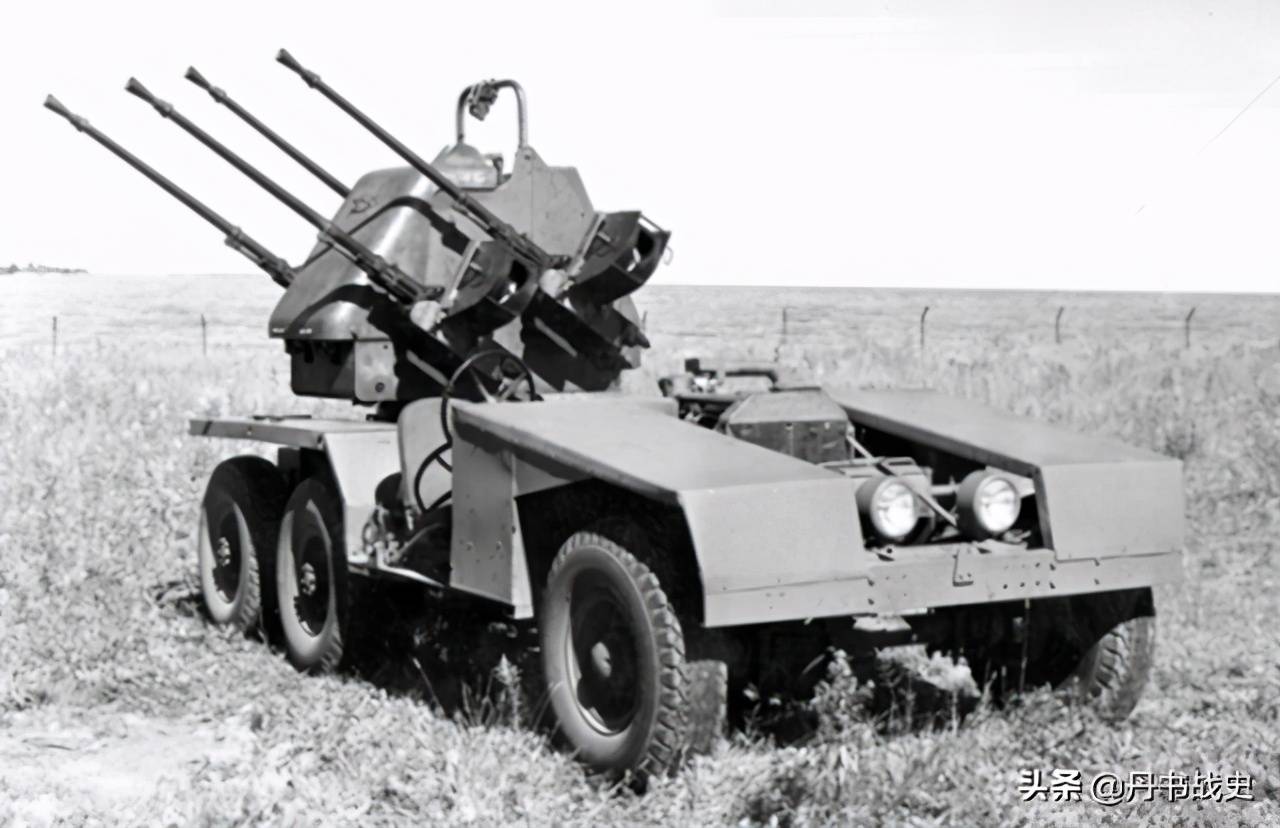 造型有点科幻的二战装甲车三国联合研制遗憾的是没有成功