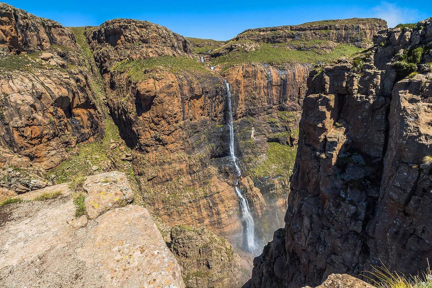 南非图格拉瀑布