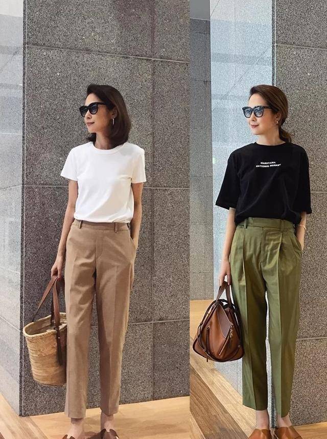 原创日系博主穿搭太圈粉简约高级不失女人味超适合50岁的女性