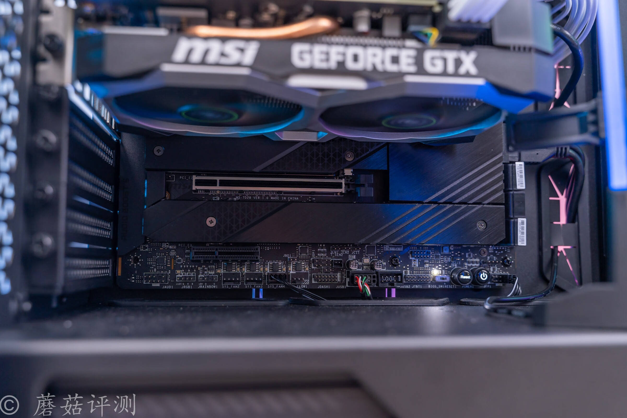 原创给家里的核显小主机升级一张小显卡微星gtx1660super万图师显卡