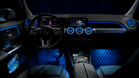 武汉奔驰glb氛围灯-改装店推荐