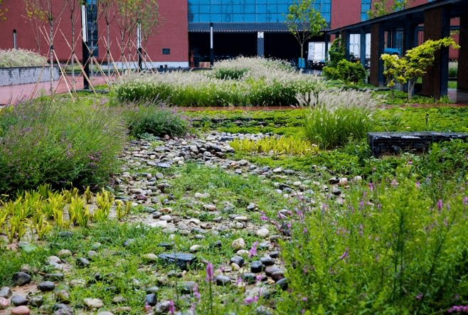 循"海绵"城市理念,匠造生态社区,领居住新风尚