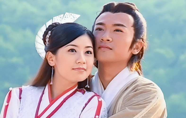 而她的搭档苏有朋,则被誉为最帅的"张无忌"之一.