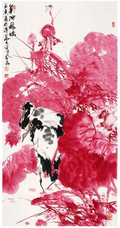 名家在线/著名画家乔森:把境与意融入大写意 缔造花鸟创作之美_作品