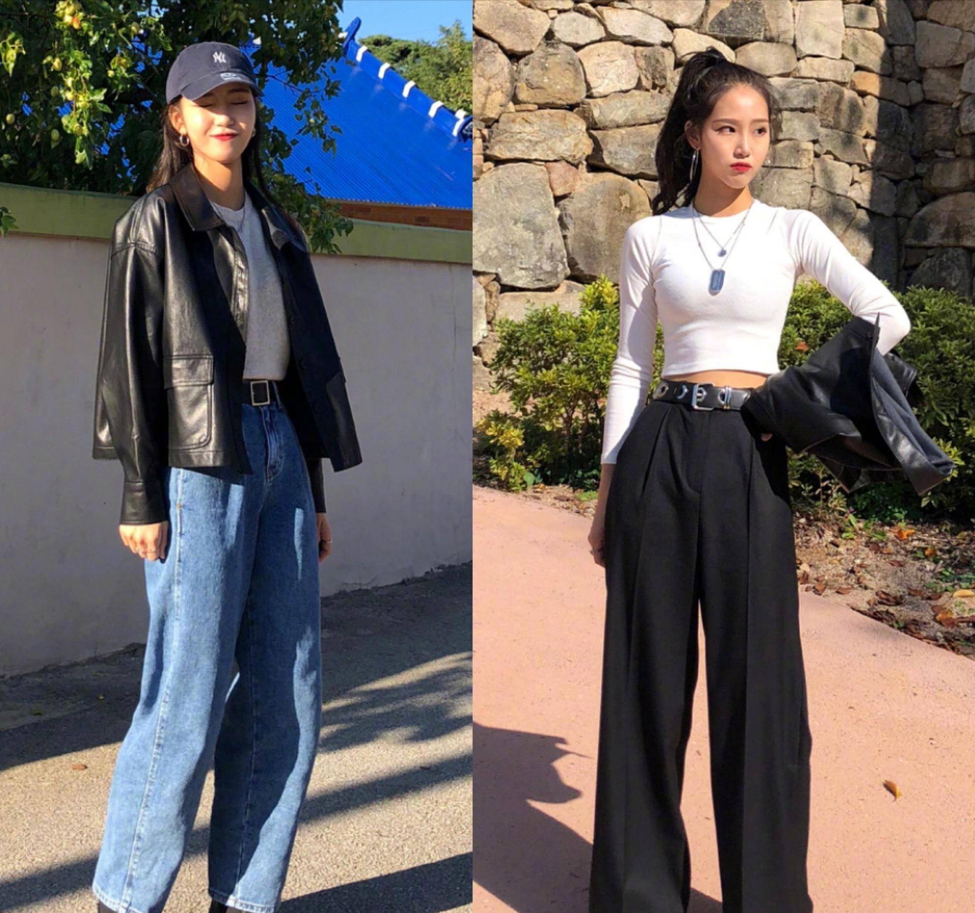 炸街女孩的甜酷风穿搭,连明星也喜爱不已,天天秀到不重样_整体_上衣