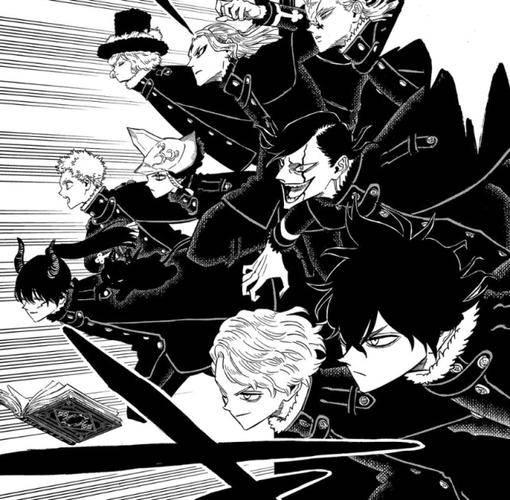 《黑色五叶草》动画我之前也一直在追,不过动画完结后,_巫王_漫画