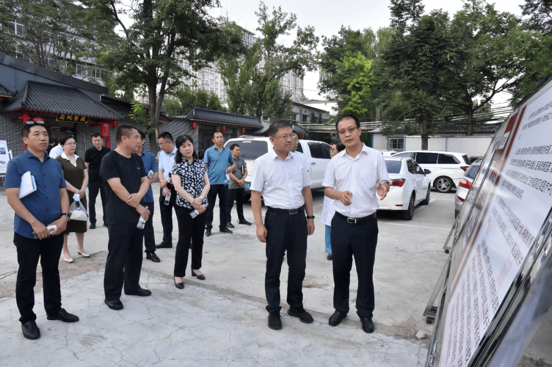 杏花岭区区长潘侠一行到北大医院太原医院太原市中心医院进行调研