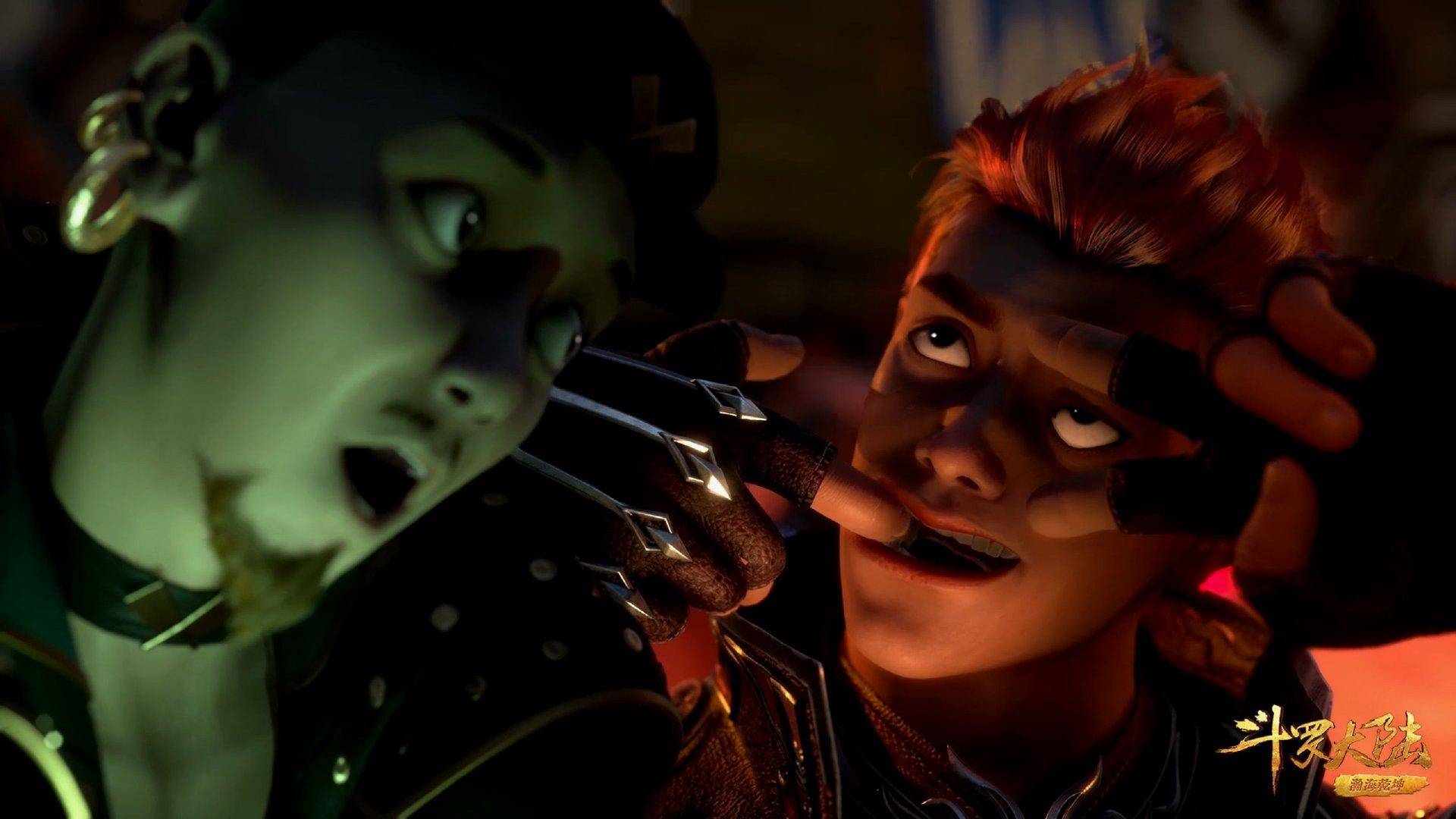 原创斗罗大陆不乐出其不意击败马红俊唐三首秀新技能打退牛皋