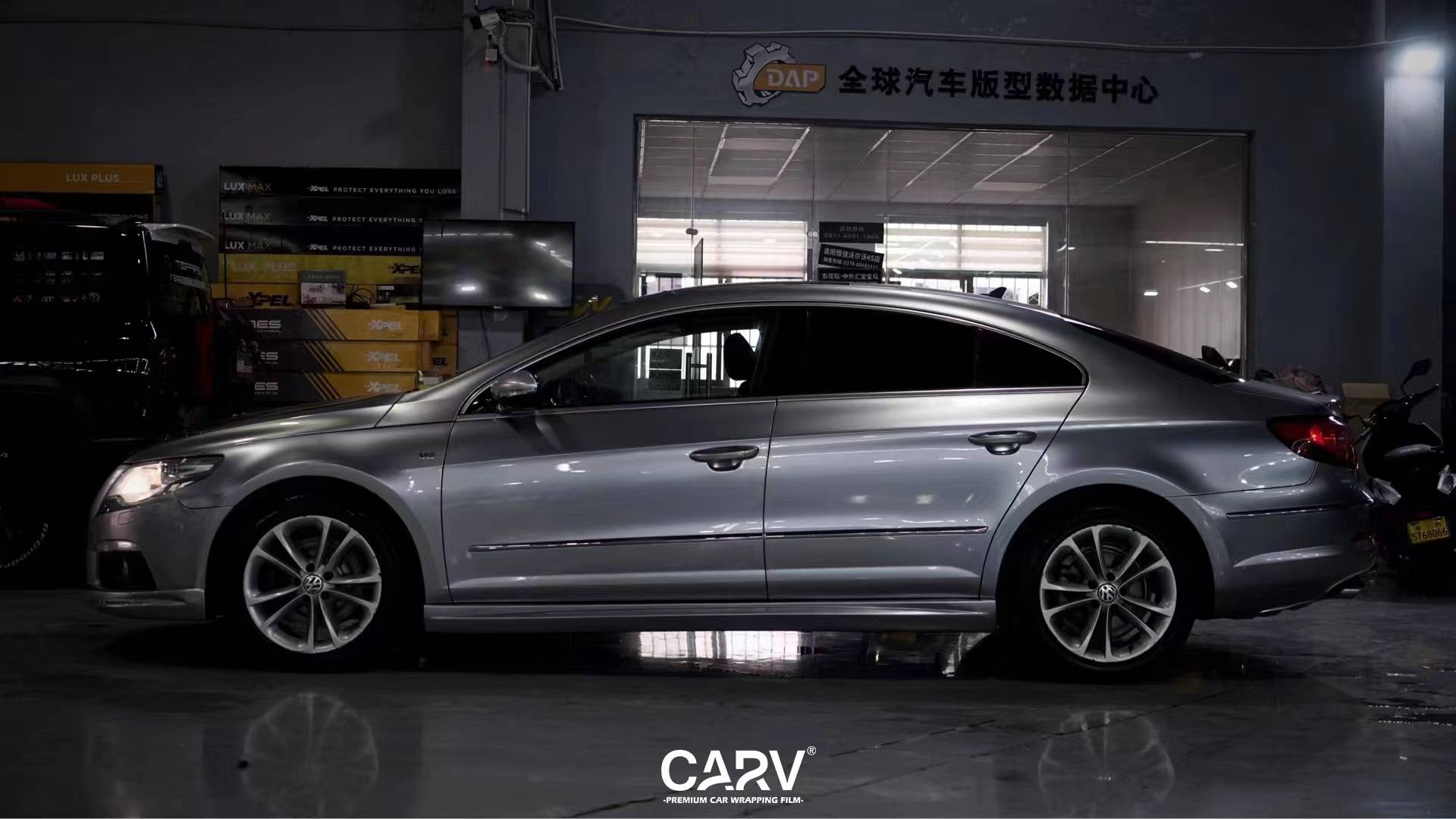 大众cc卡孚改色膜白金gt银,让人"毫无抵抗力"的颜色_搜狐汽车_搜狐网