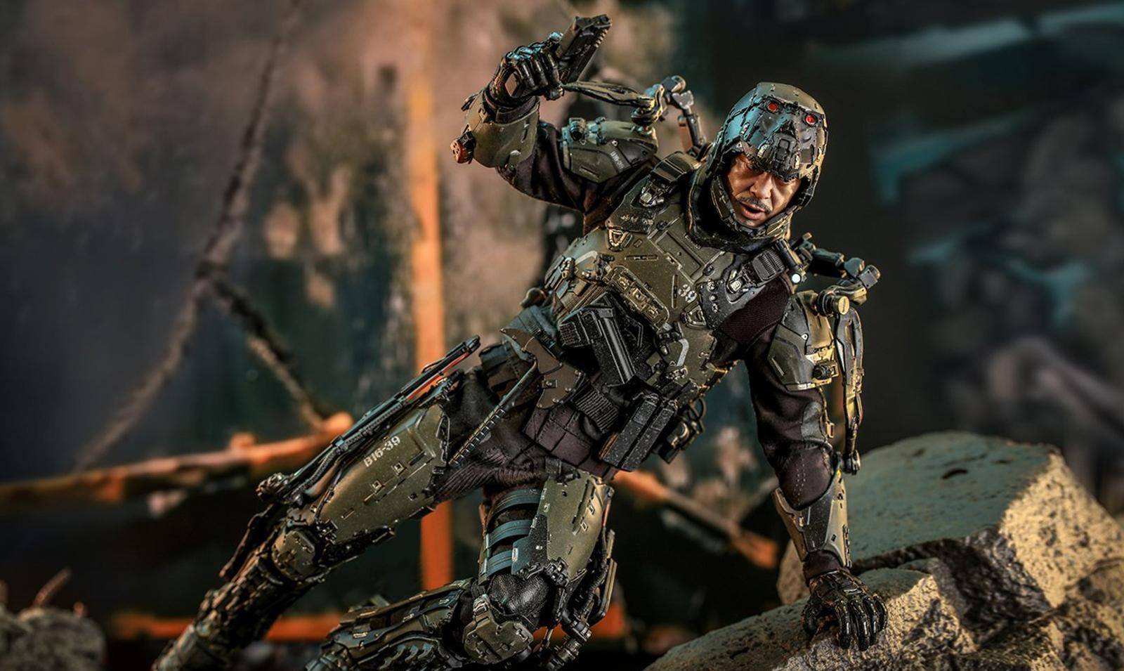 原创市民刘先生与古校长也有模型hottoys推出两款明日战记人偶