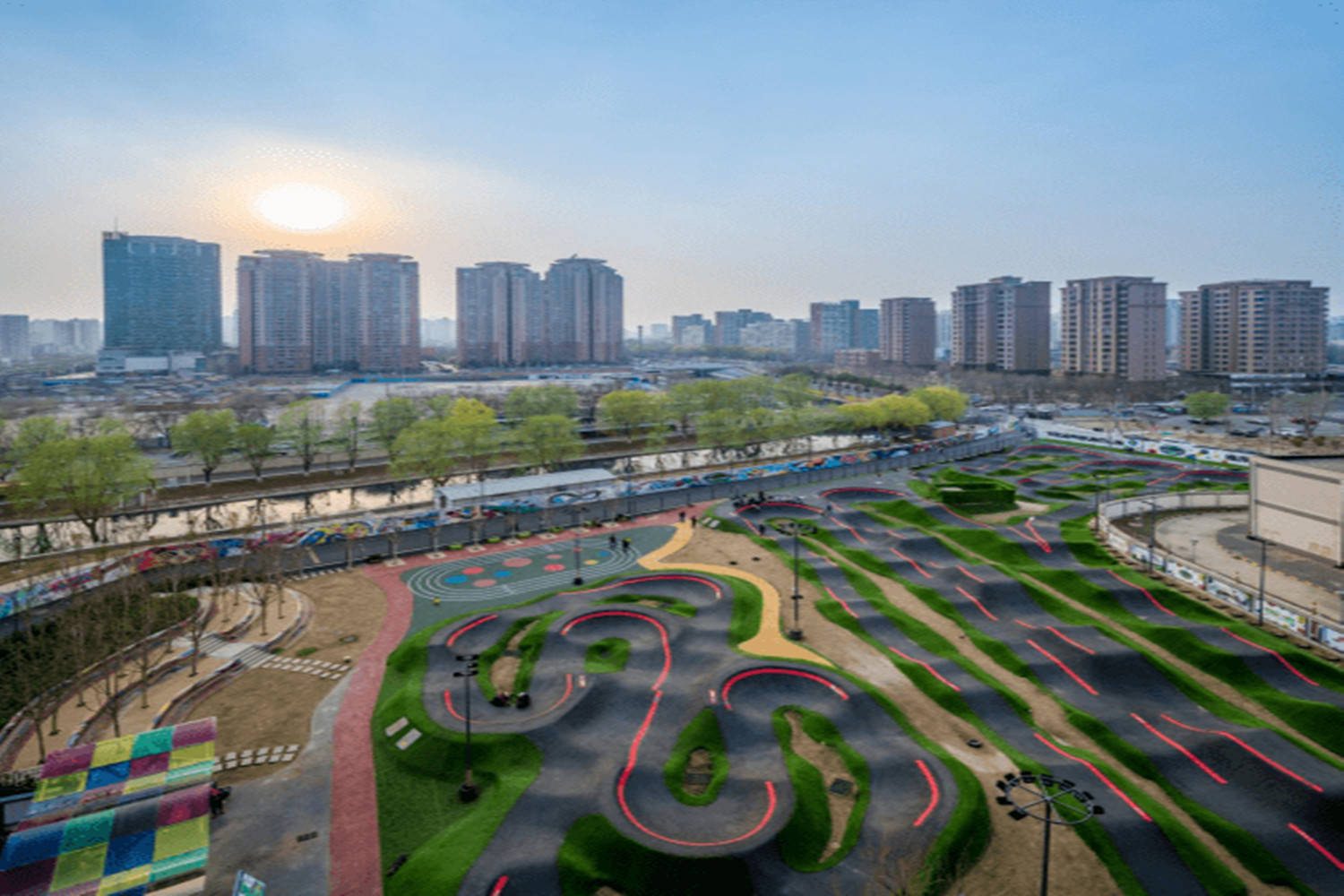 沈阳在建一座公园,占地2万多平方米,亚洲最大的泵道公园_建设_项目