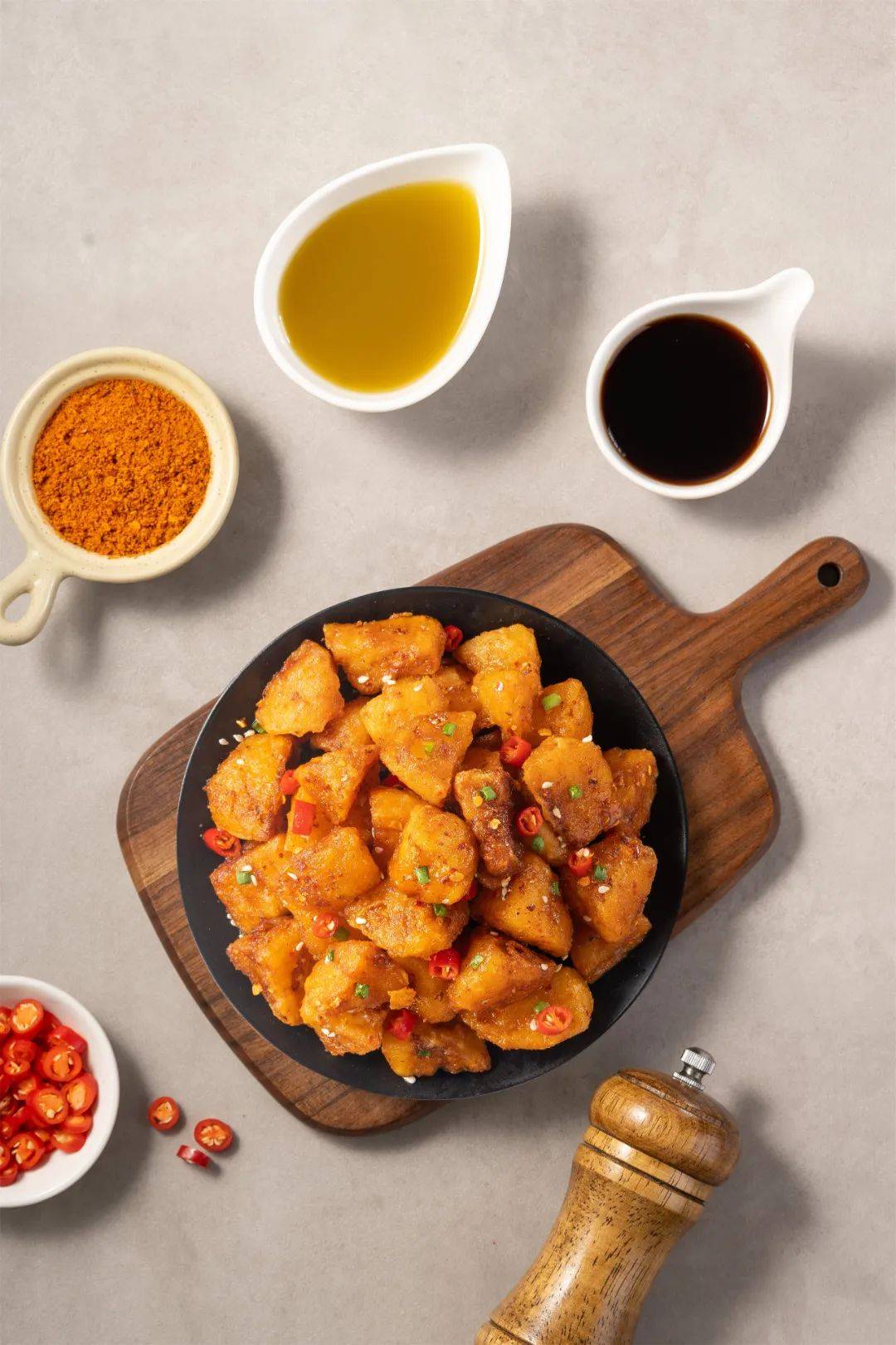 盼之家食品上新锅巴土豆