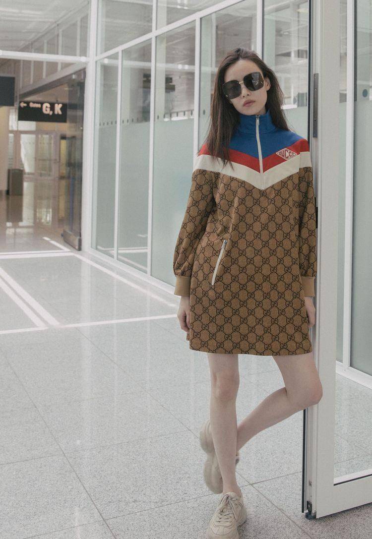 倪妮不愧是人间gucci这样穿太有气质了看着好羡慕