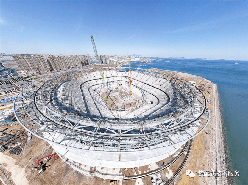 大连人主场大连梭鱼湾专业足球场点亮科技树