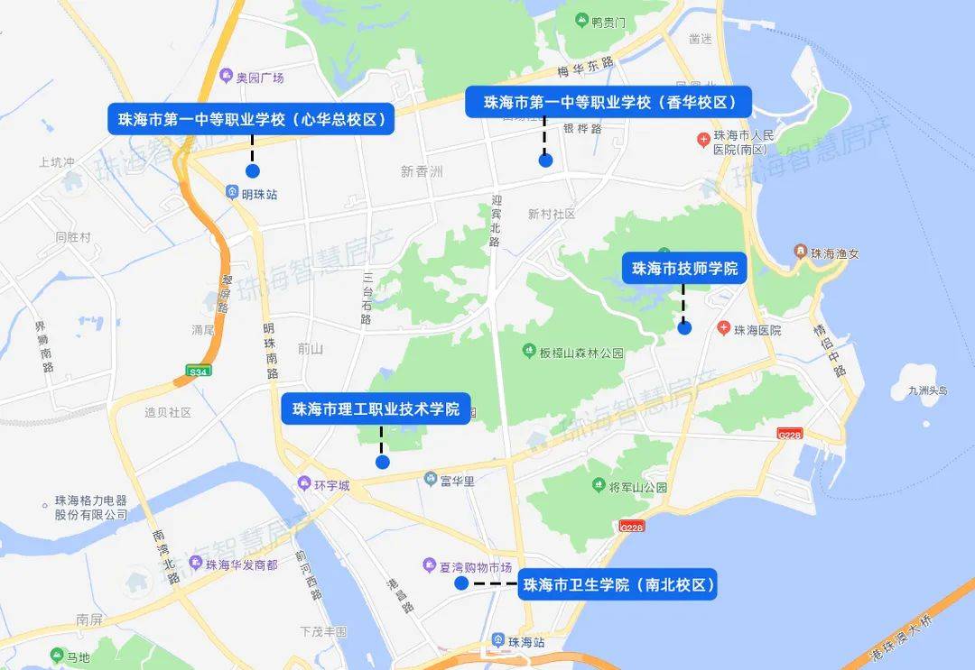 定了!总投资逾77亿!珠海职教城,选址在……_用地_北水_兰埔