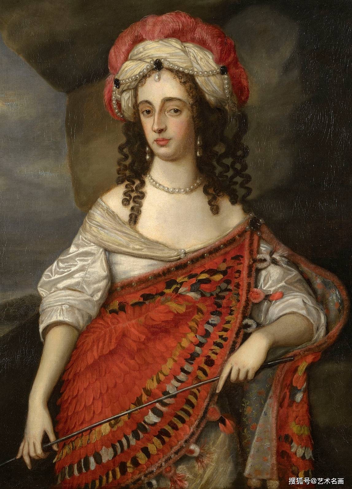 十七世纪的肖像画/荷兰画家 adrian hannemann_艺术_契诃夫_名画