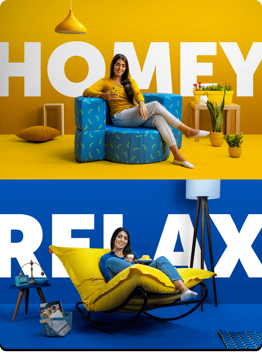 学学"邻近色"搭配!_对比_色相_设计