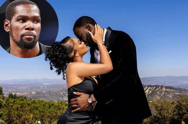 德拉蒙德格林大婚,詹姆斯,库里兄弟,塔图姆等人到现场祝贺,追梦和老婆