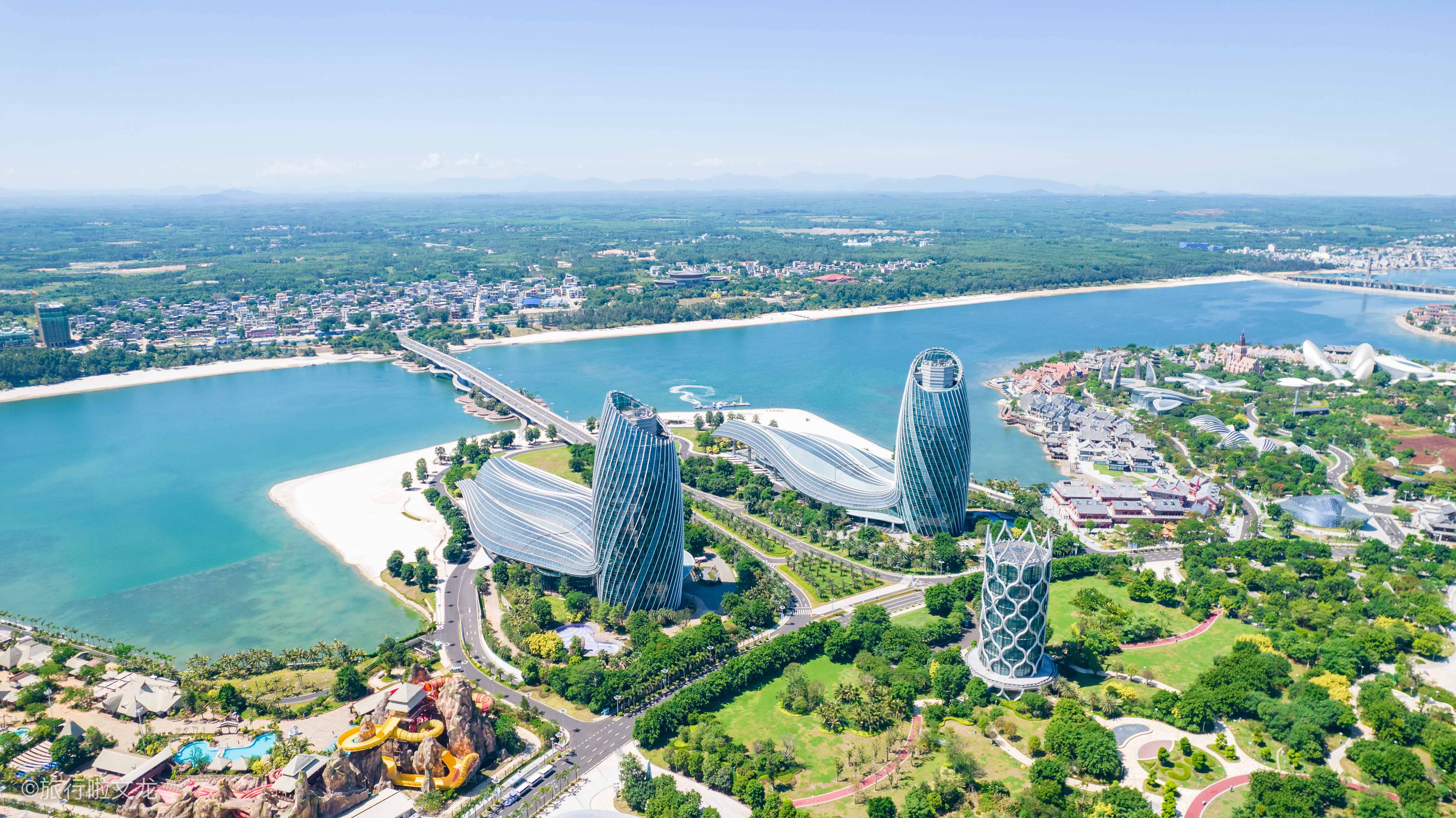 海南海花岛旅游,除了住豪华酒店,岛上还有这样一个海洋乐园