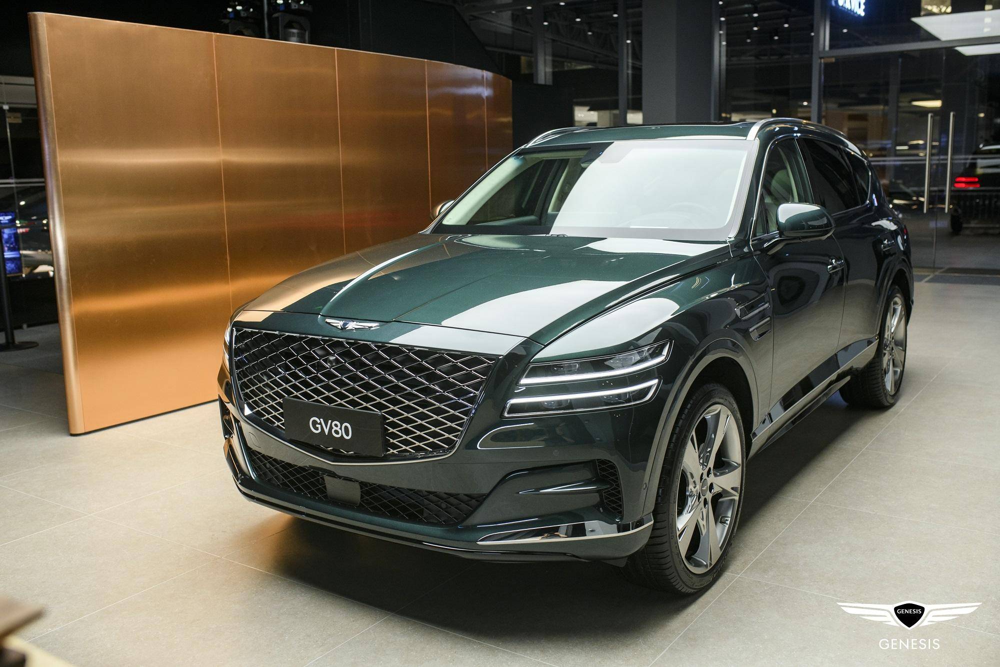 到店鉴赏捷尼赛思gv80_搜狐汽车_搜狐网