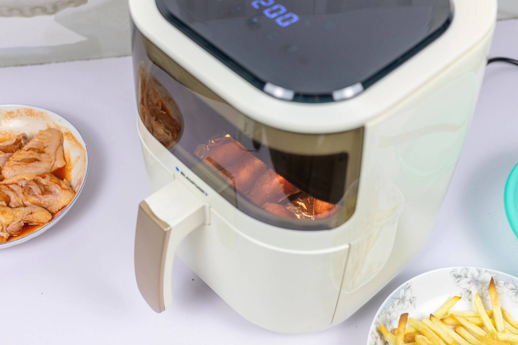 看得见的美味,蓝宝可视化空气炸锅,让健康美食轻松享用