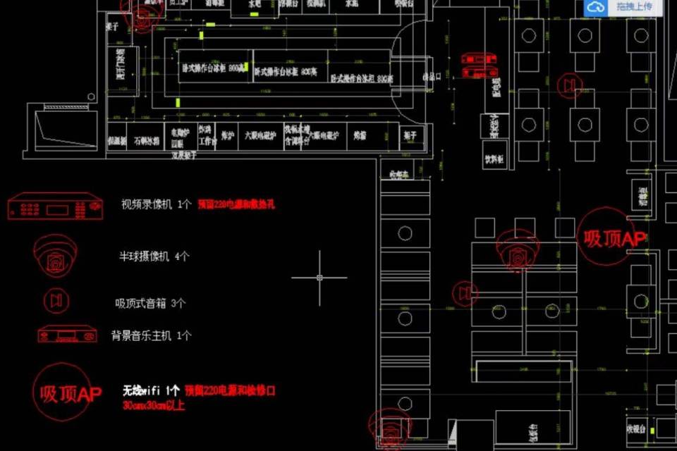 武商梦时代，监控，背景音乐，无线网AP，规划布局_监控_时代_规划