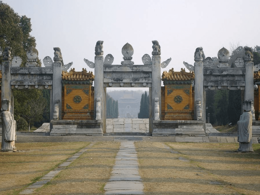 中国古代建筑艺术中的瑰宝:湖北钟祥明显陵-搜狐大视野-搜狐新闻