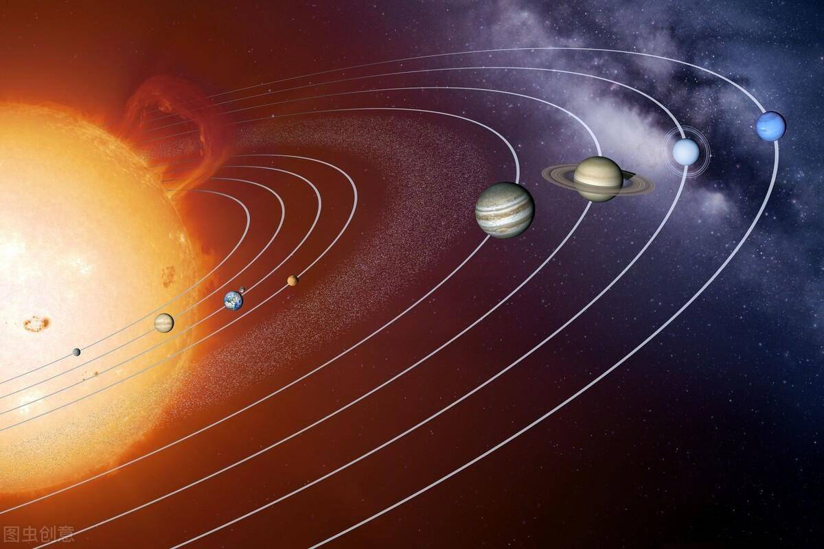 离谱,你看到的太阳系图都是错的,真实比例什么样?