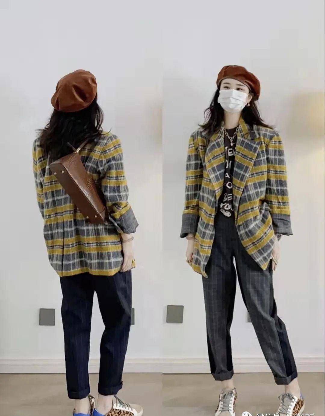 秋天穿什么衣服好看又时尚_look_衬衫_外套