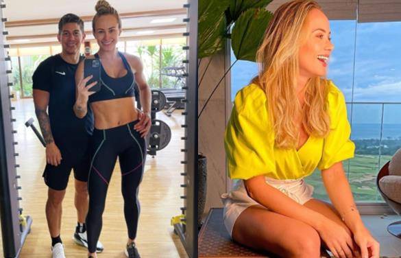 39岁孔卡生日秀恩爱,离婚后第2段恋情!