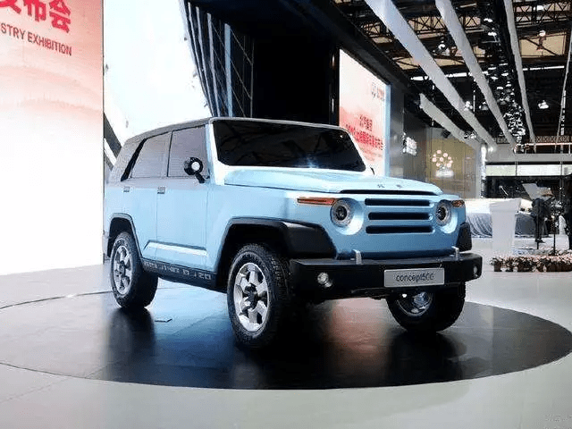 而在近期,北汽终于为我们带来212改款车型的消息了,concept500概念车